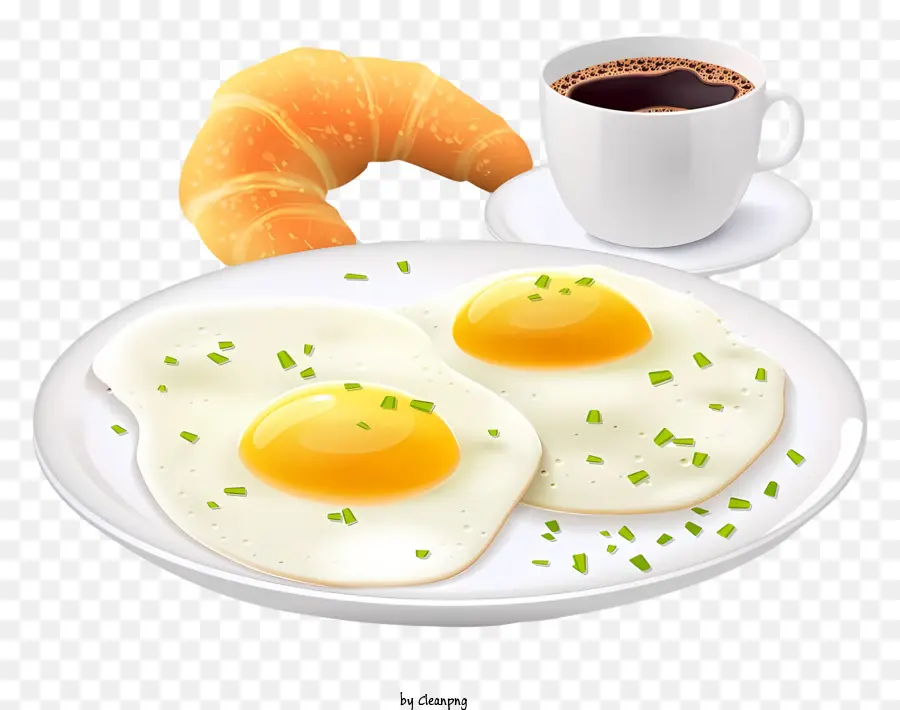 Le Petit Déjeuner，Les œufs PNG