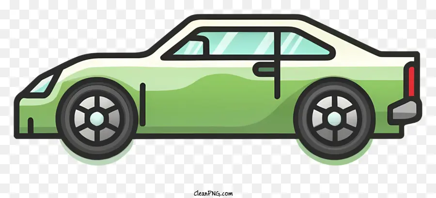 Voiture Verte，Voiture Décapotable Verte PNG