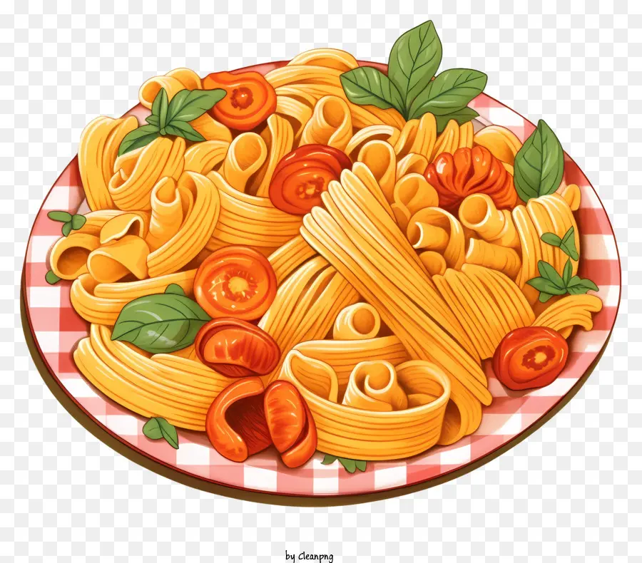 Spaghetti，Tomates PNG