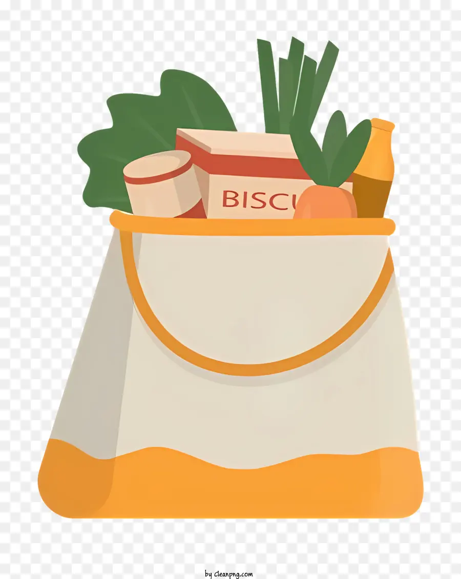 Sac Shopping，Les Aliments PNG