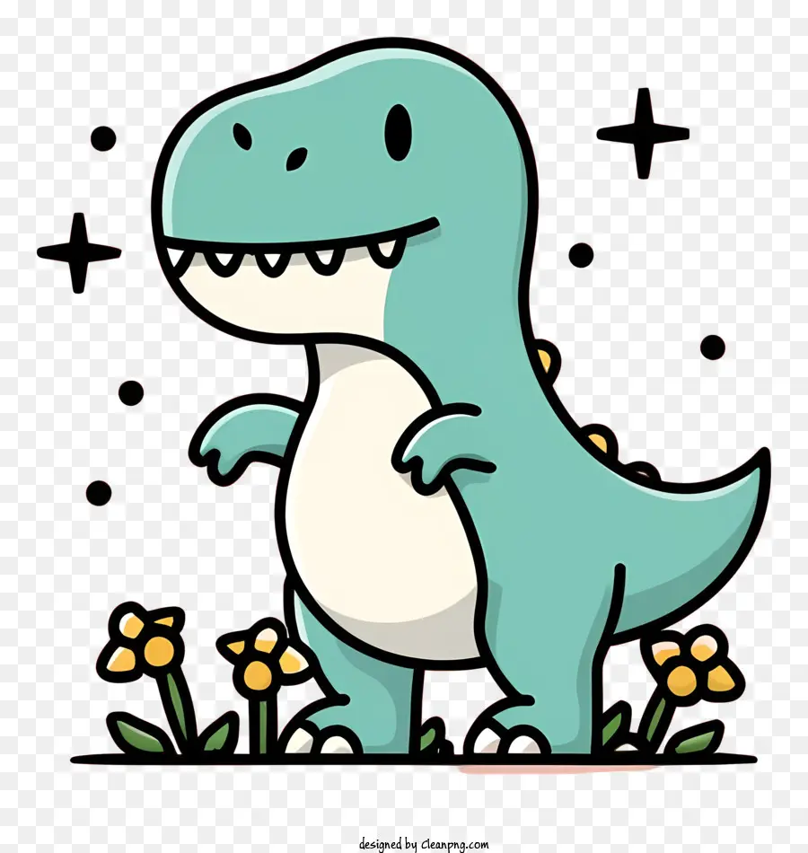 Dinosaure Vert，Dinosaure PNG