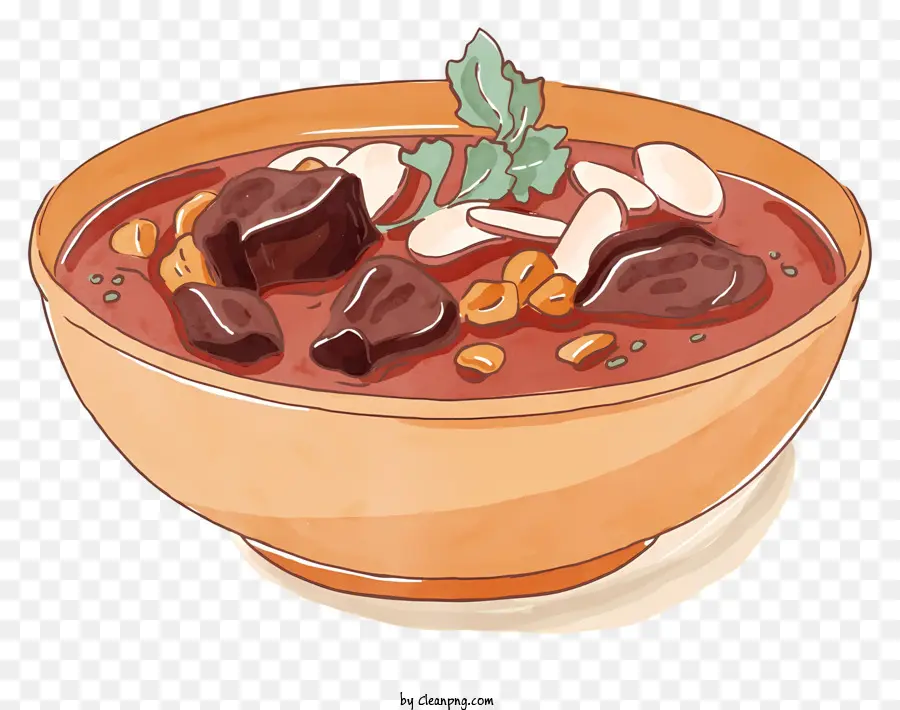 Recette De Ragoût，Bol De Soupe PNG