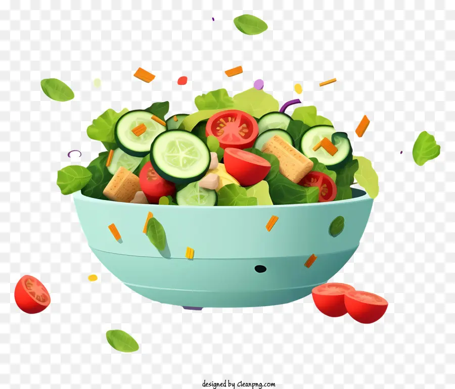 Salade，Saladier PNG