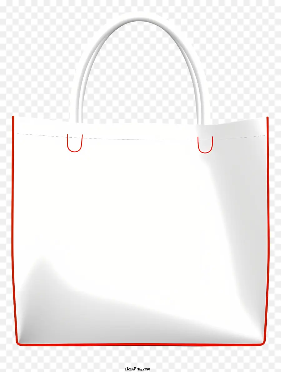 Sac Shopping，Sac Blanc PNG