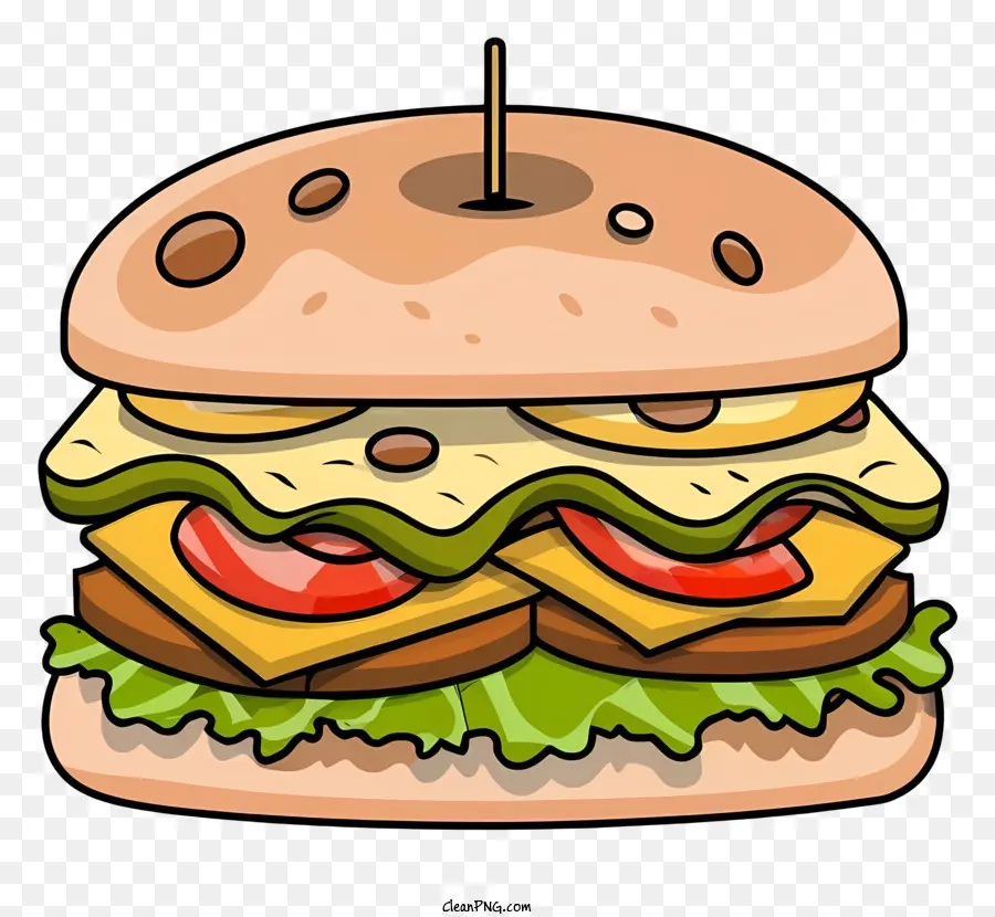 Hamburger，Sandwich PNG