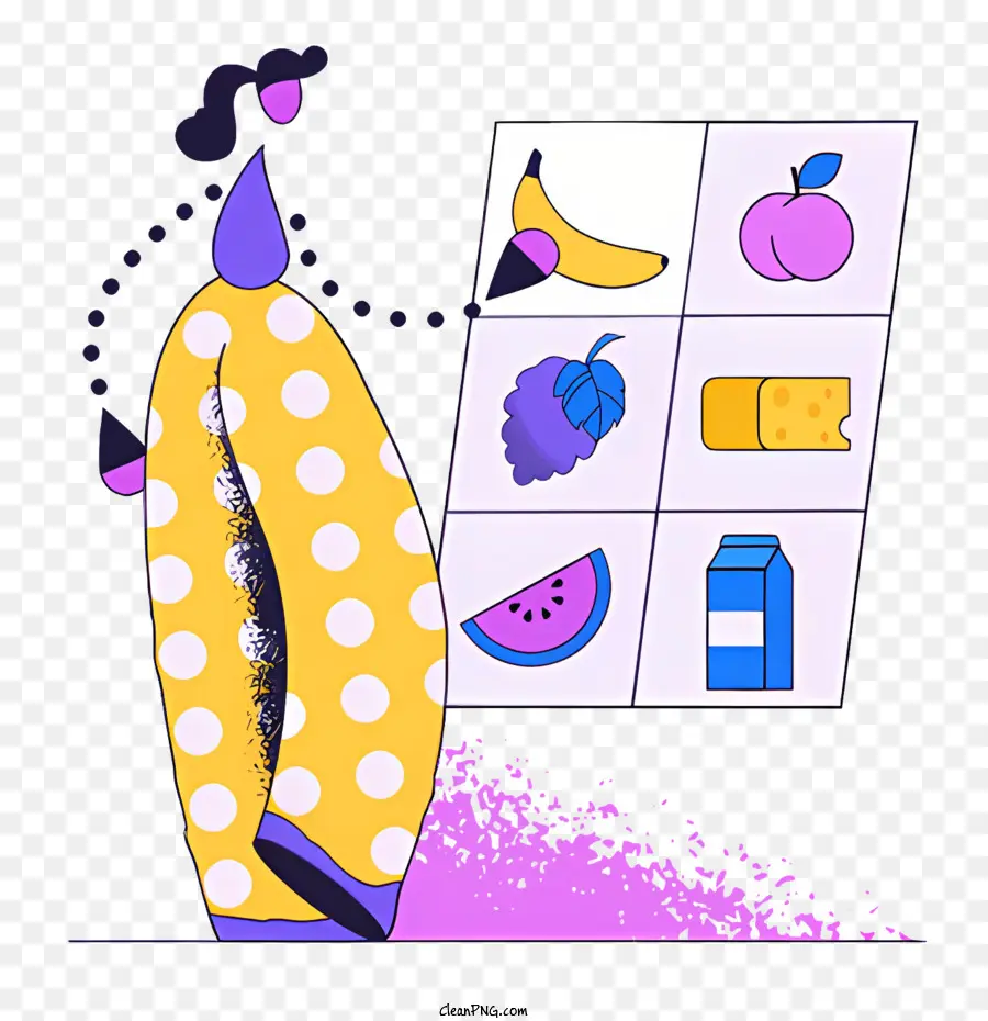 Les Achats En Ligne，Fruits PNG