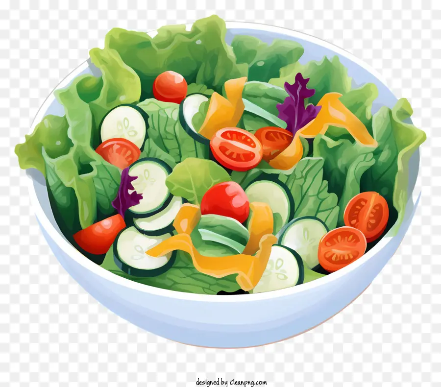 Salade，Ingrédients De Salade PNG