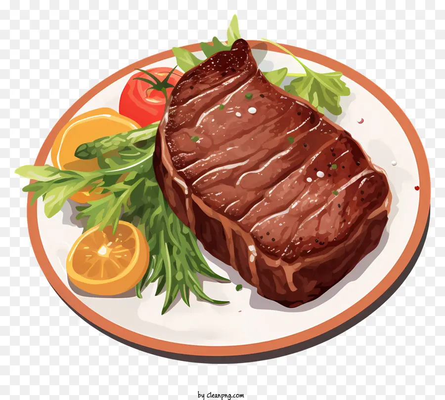 Steak，Steak Cuit PNG