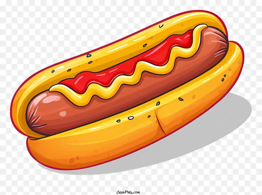 Hot Dog，Collation PNG