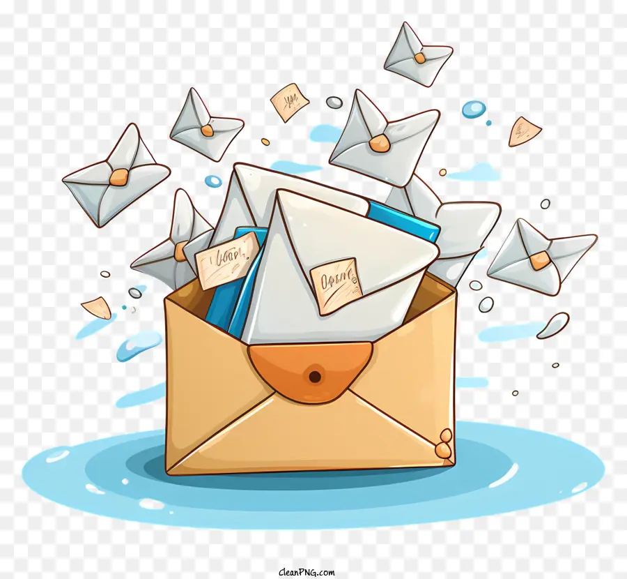 E Mail，Enveloppe PNG