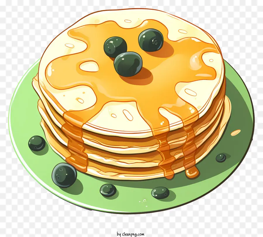 Crêpes，Les Bleuets PNG