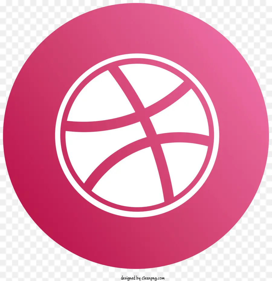 Rose De Basket Ball，Logo Blanc PNG