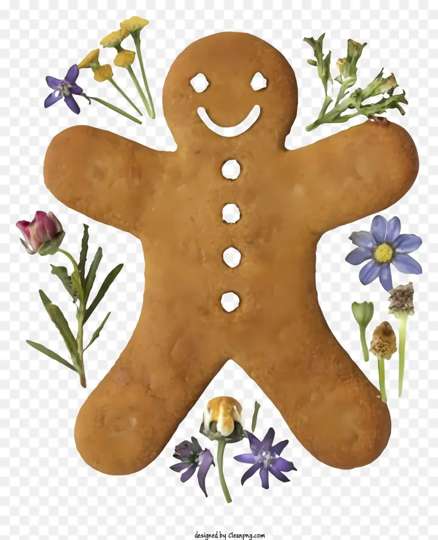 Bonhomme En Pain D'épice，Biscuit PNG