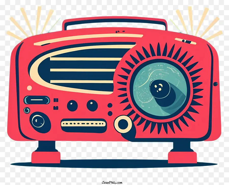 Radio，Radio Rétro PNG