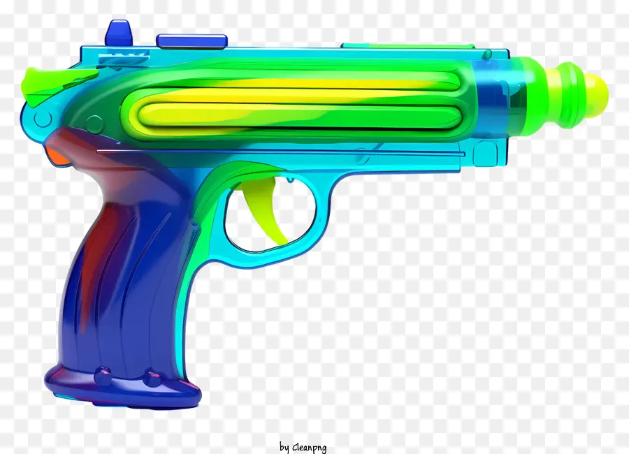 Pistolet à Eau，Pistolet Coloré PNG