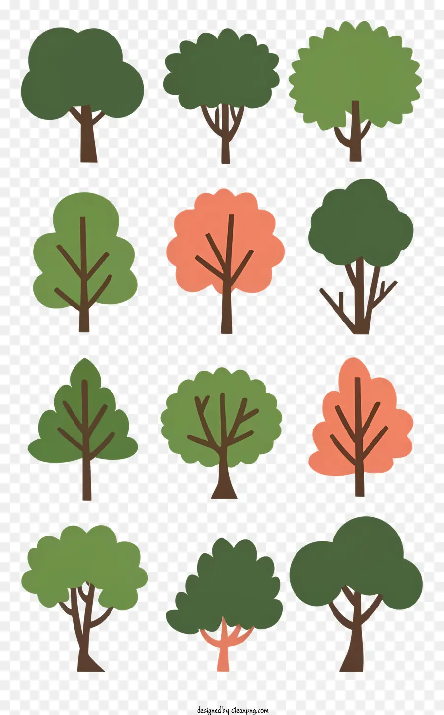 Arbres，Arbres Verts PNG