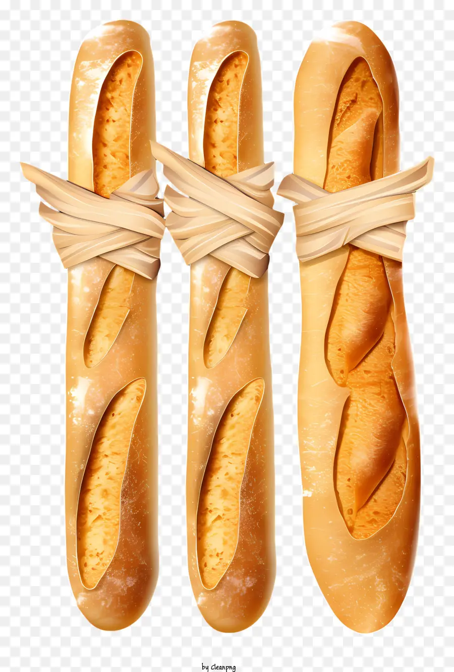 Des Miches De Pain，Baguettes Françaises PNG