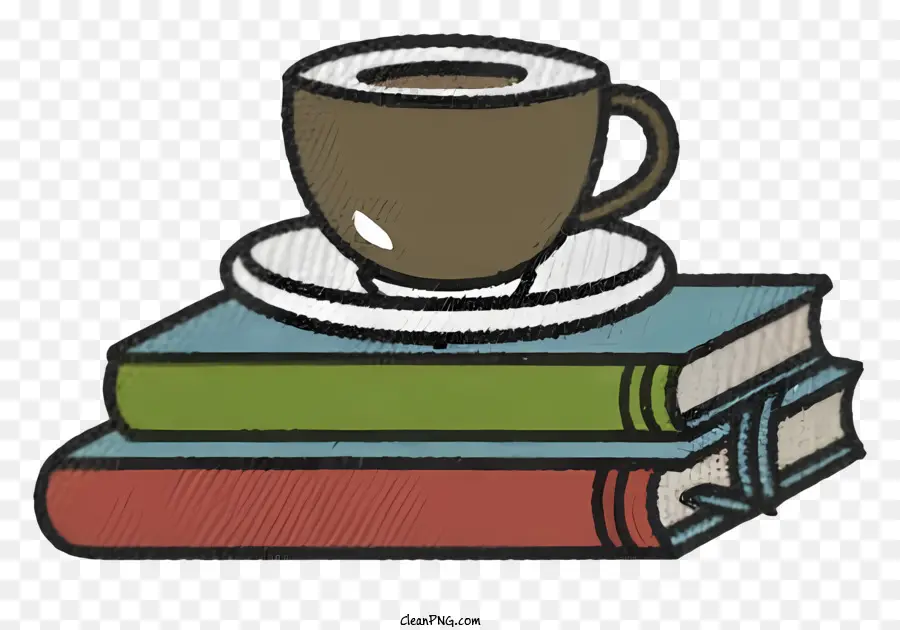 Café，Livres Et Café PNG