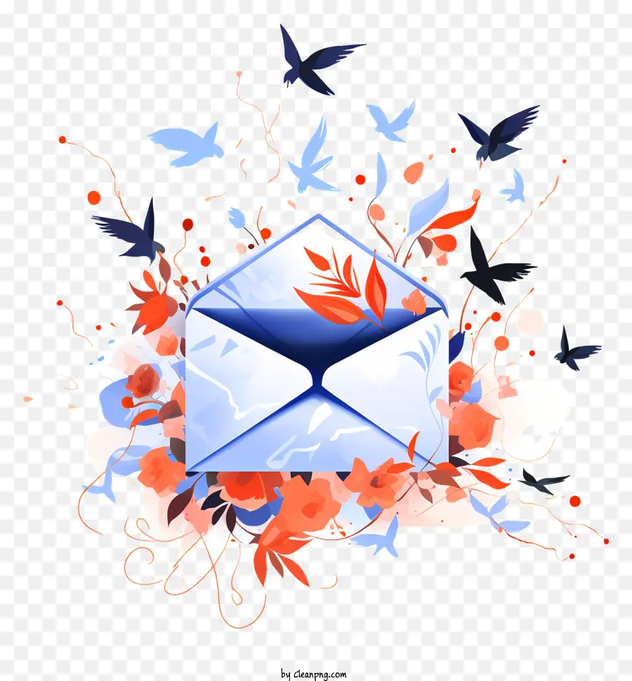 Enveloppe，Message Flottant PNG