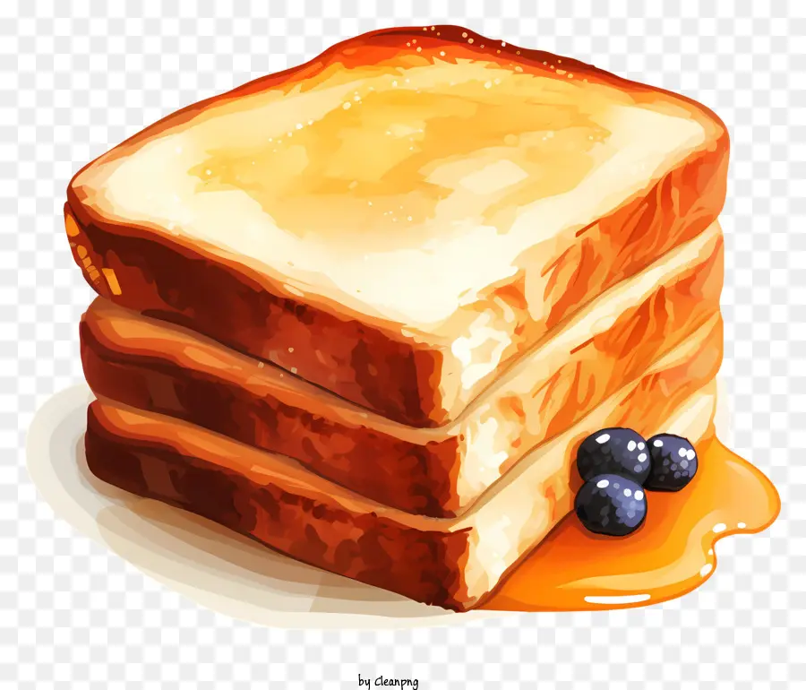 Toast，Le Petit Déjeuner Des Aliments PNG