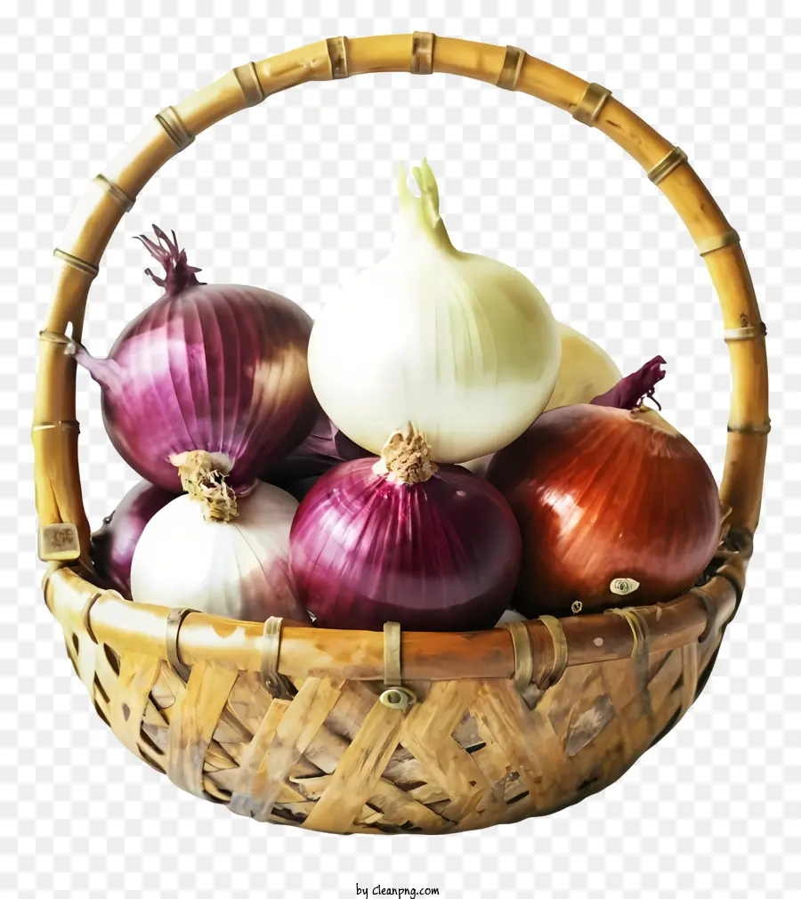 Panier，Oignons PNG