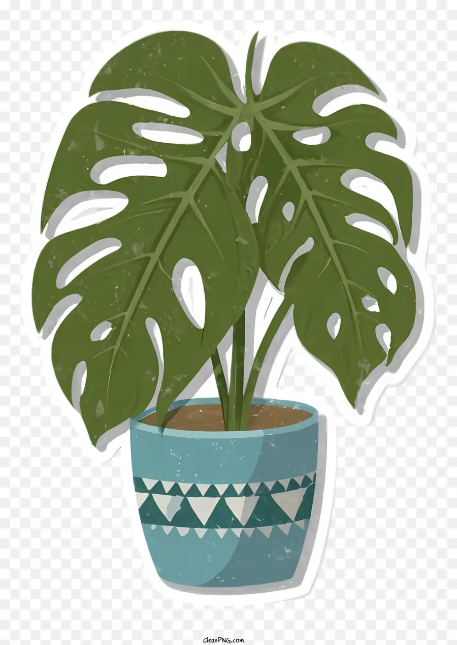 Illustration Vectorielle，Plante Verte PNG