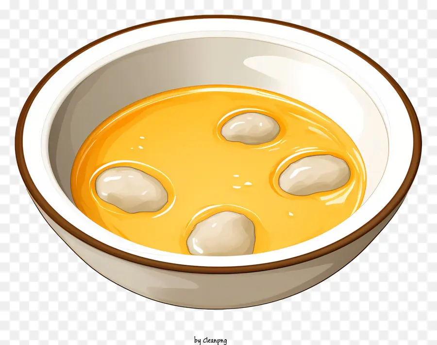 Bol De Soupe，Jaune D'oeuf PNG