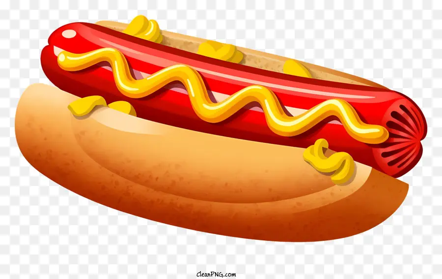 Hot Dog，La Nourriture Américaine PNG