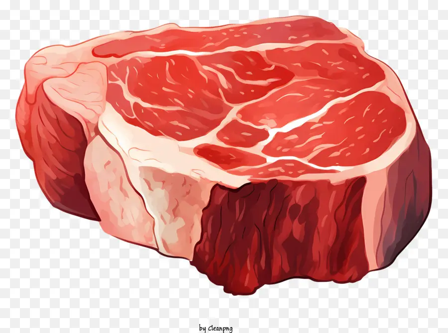Steak Cru，Steak Osseux PNG