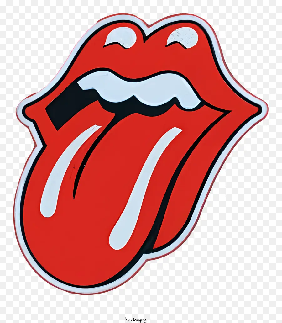 Logo Pierres Roulantes，Logo De La Langue Des Rolling Stones PNG