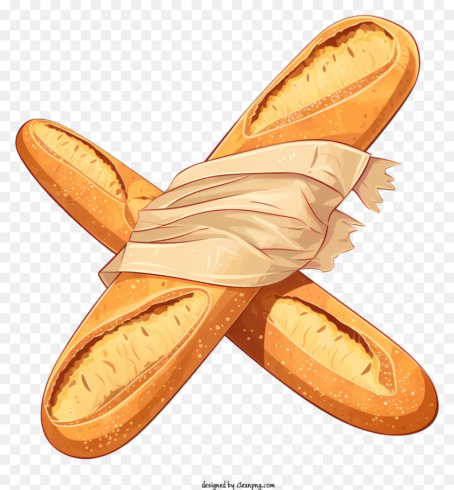 Baguettes，Pain PNG