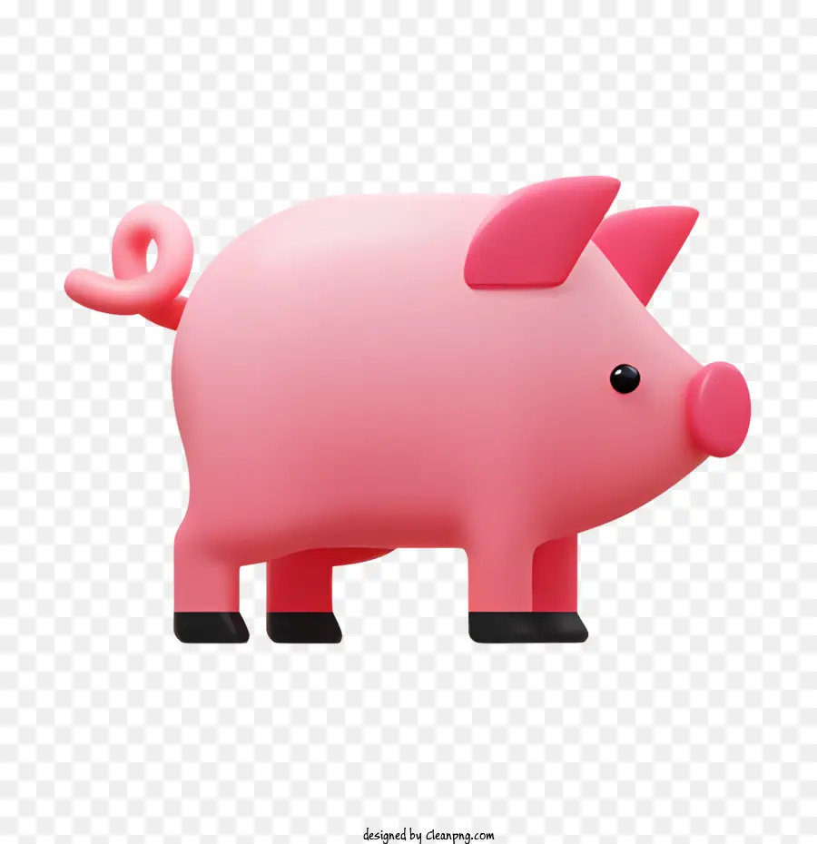 Cochon De Dessin Animé，Tirelire PNG