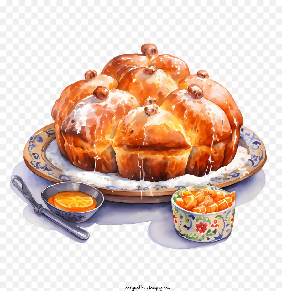 Pan De Muerto，Pâtisseries PNG