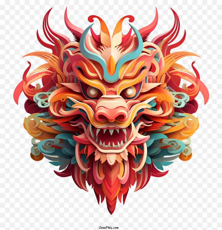 Dragon Chinois，Dragon De Feu PNG