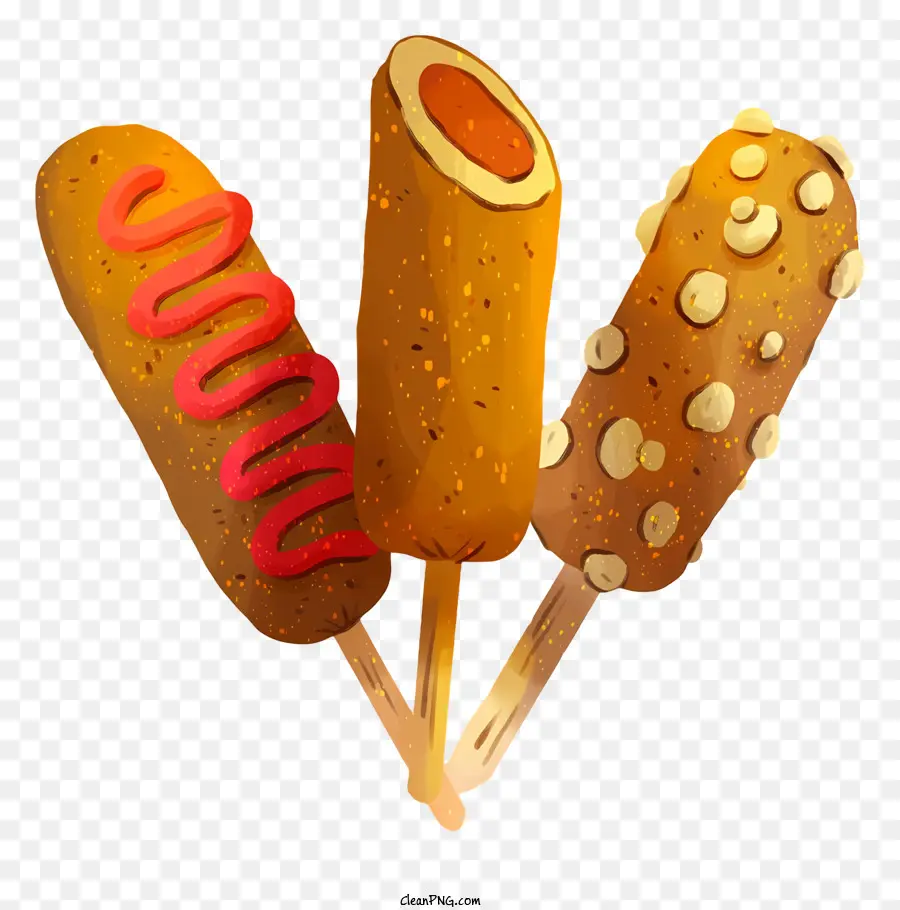 Les Hot Dogs，Bacon PNG