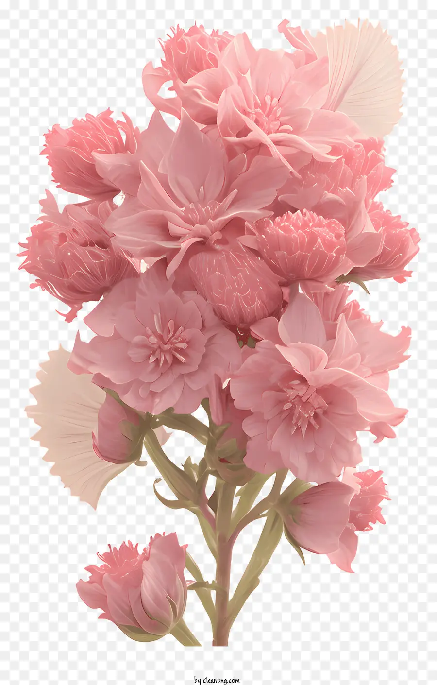 Bouquet，Fleurs Roses PNG