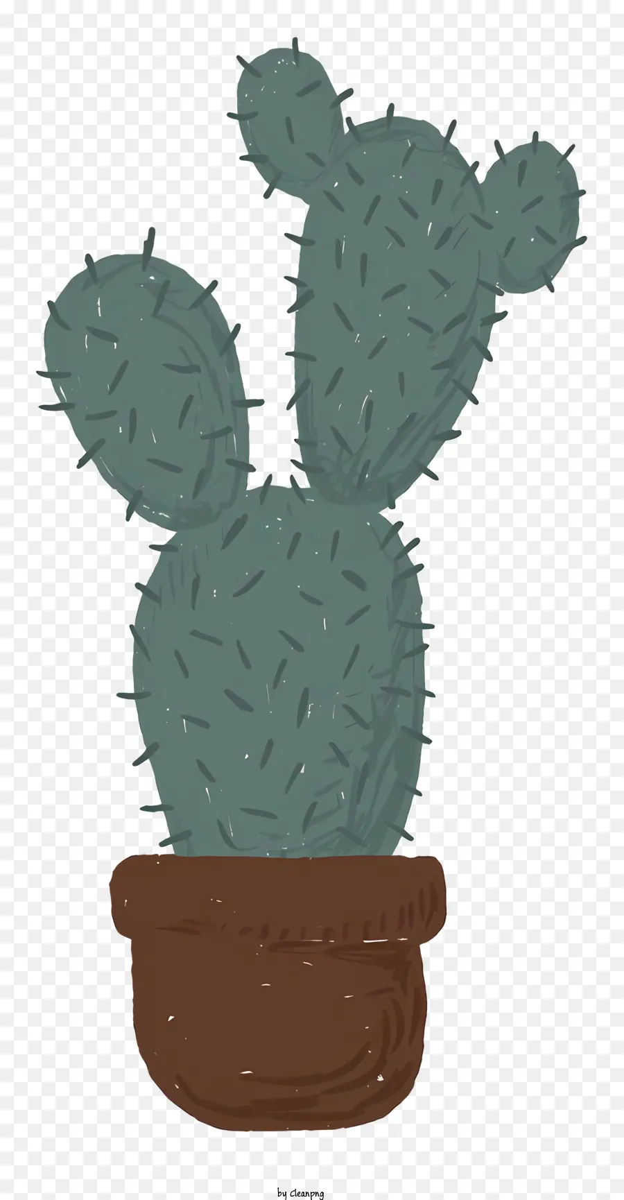 Petite Plante De Cactus，Cactus En Pot PNG