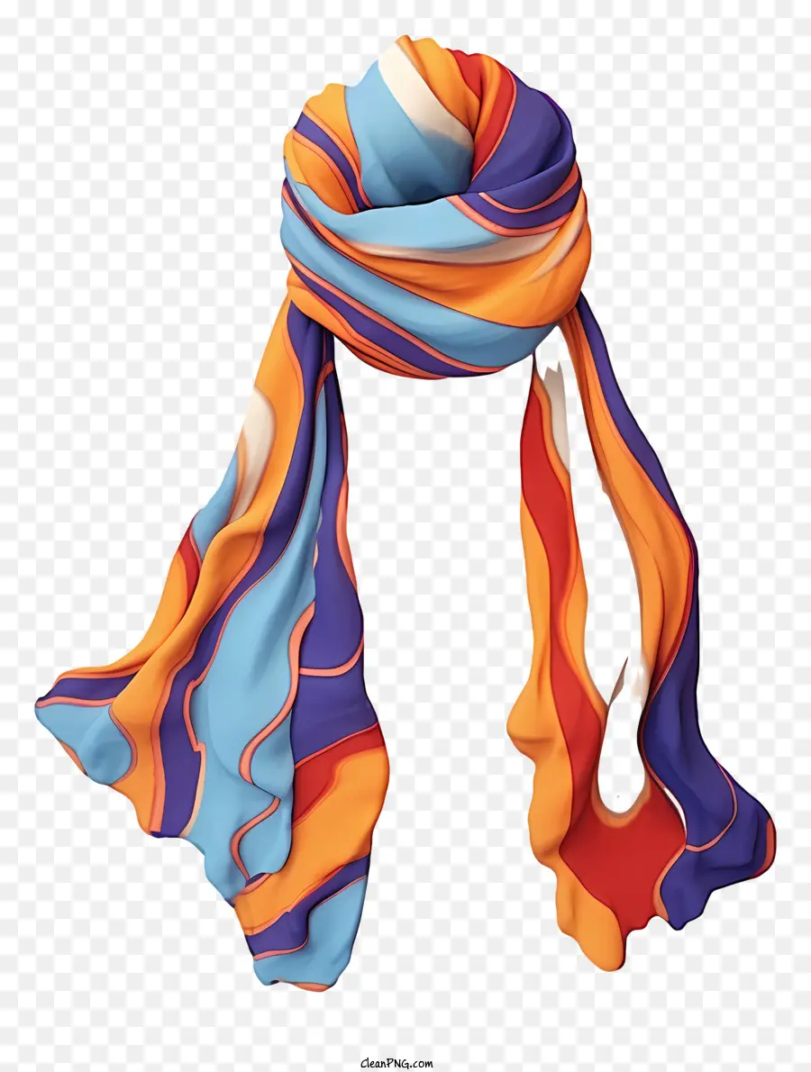 Foulard Coloré，Foulard PNG