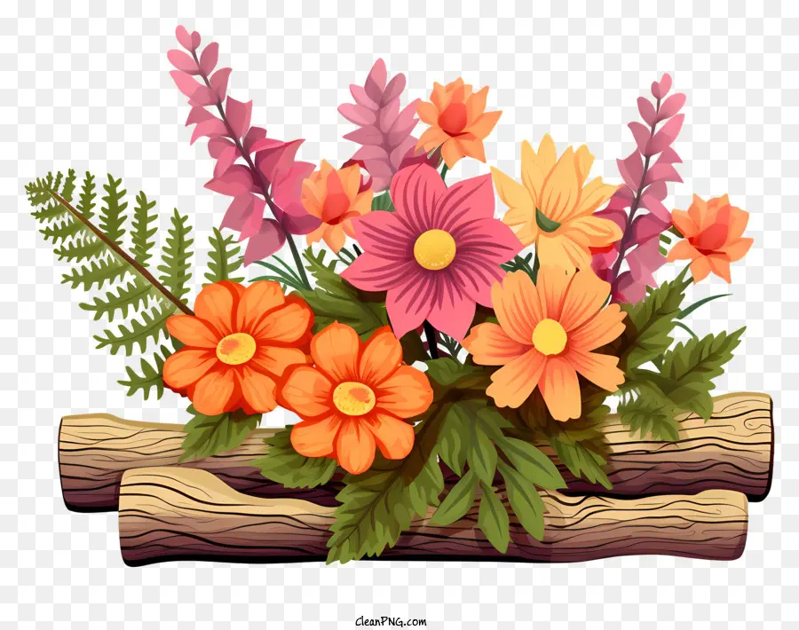 Bouquet De Fleurs，Fleurs PNG