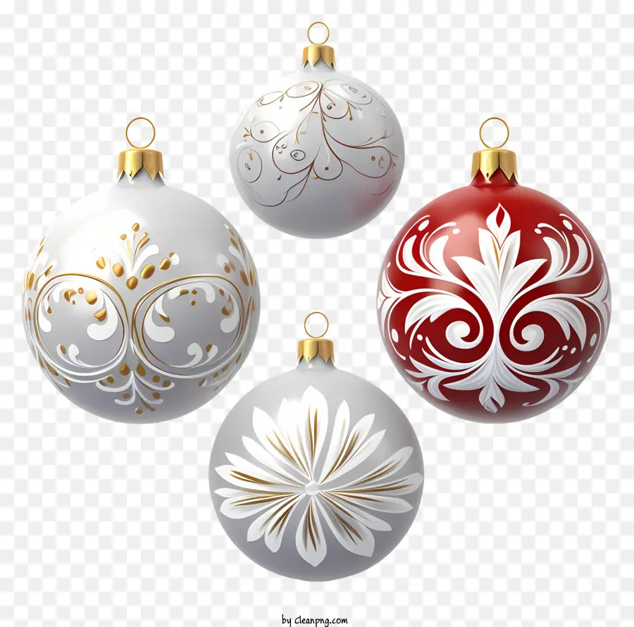 Décoration De Noël，Ornements PNG