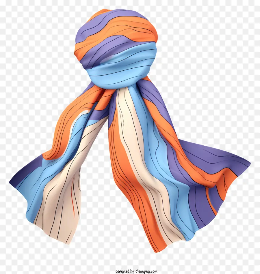 Foulard Coloré，Foulard PNG