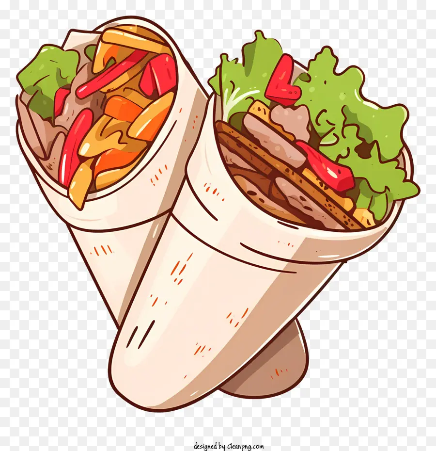 Burritos，Enveloppements PNG