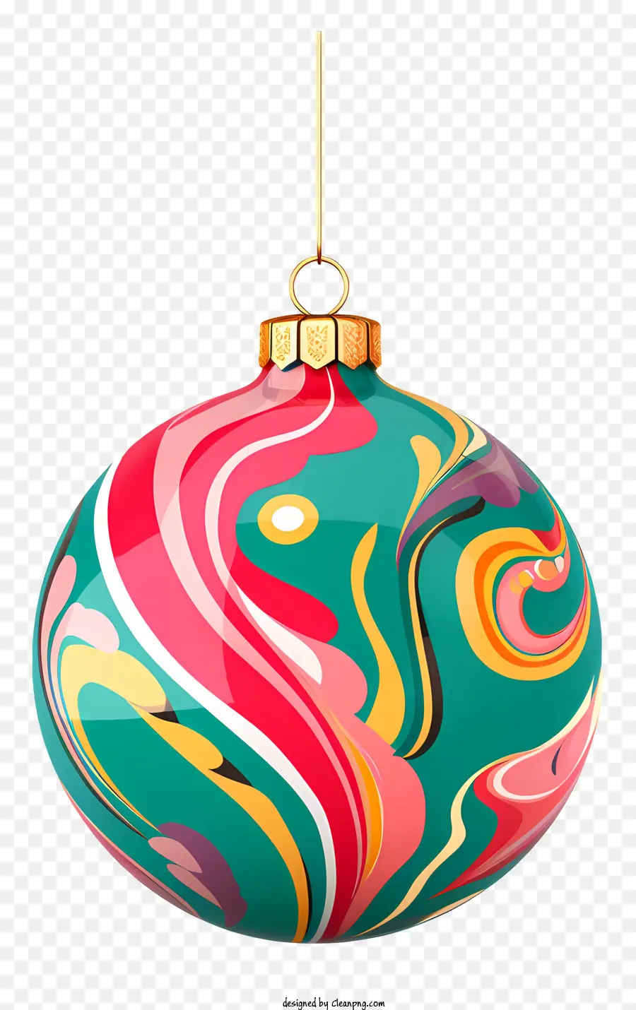 Ornement Coloré，Noël PNG