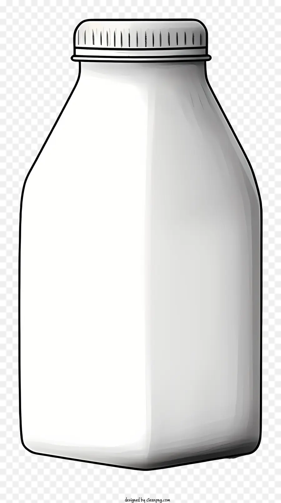 Bouteille En Plastique，Bouteille De Lait PNG