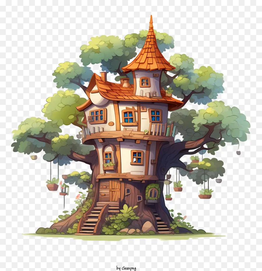 La Maison De L'arbre，Fantasy PNG