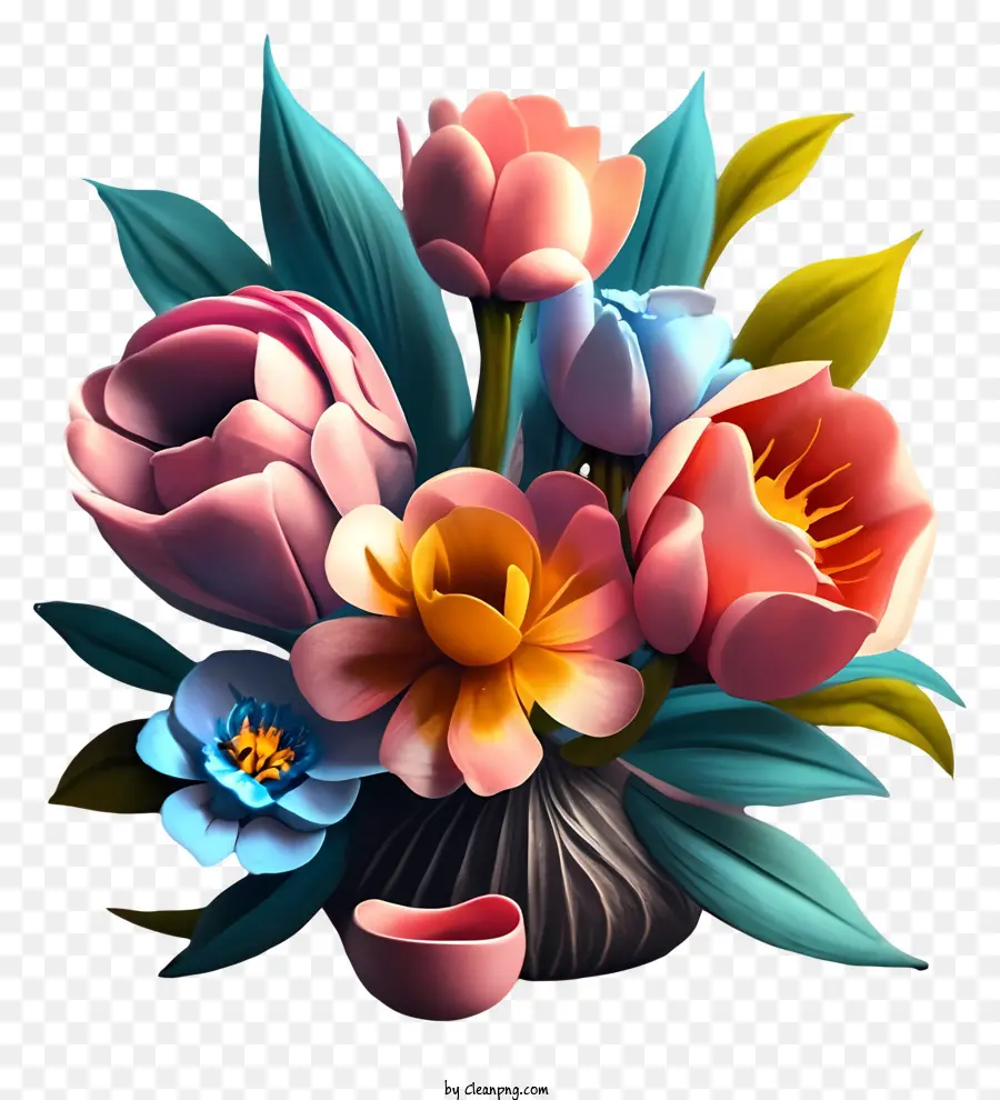 Vase，Fleurs PNG