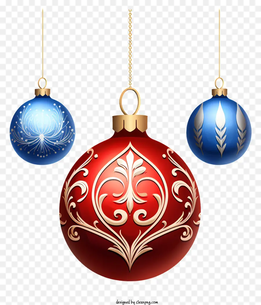 Décorations De Noël，Babioles PNG