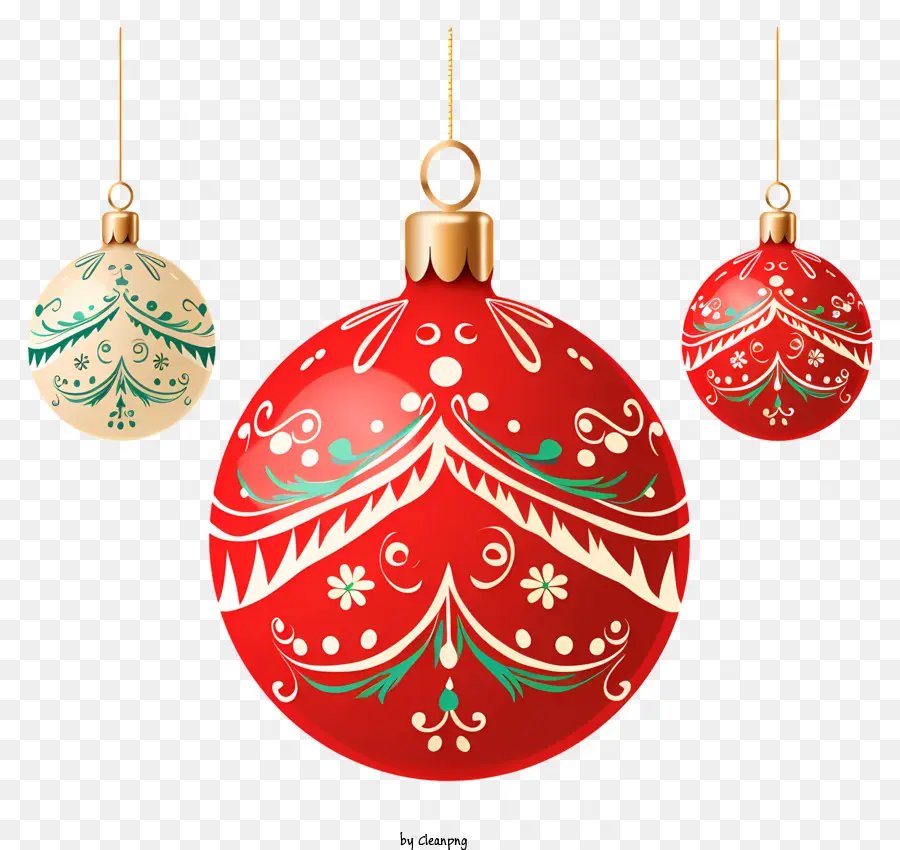 Décorations De Noël，Babioles PNG