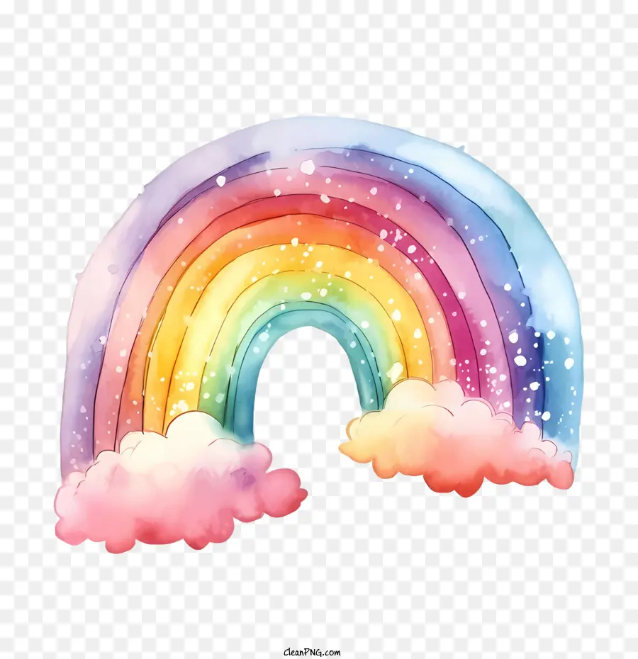 Arc En Ciel，Nuages PNG