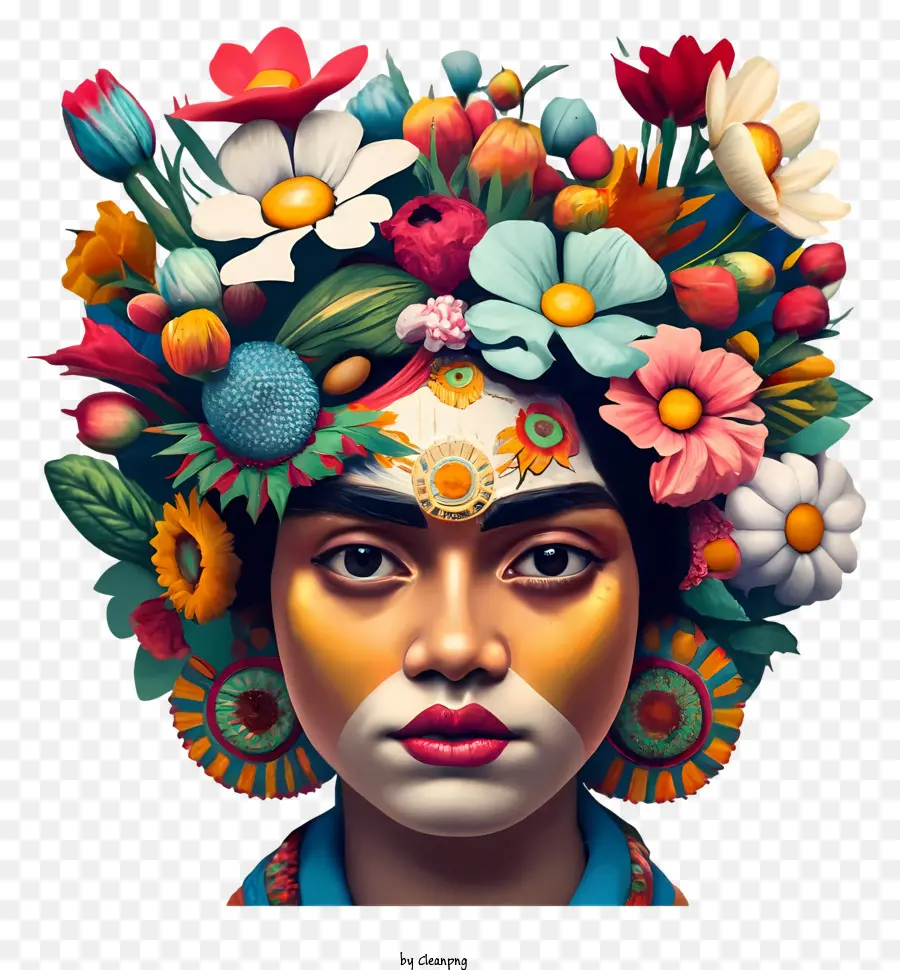 Femme，Fleur De La Couronne PNG